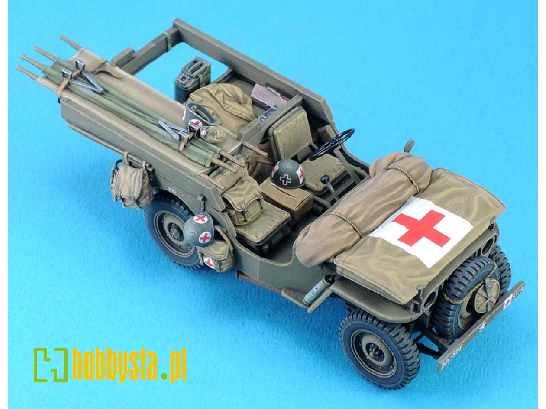 Willys Ambulance Conversion Set (For 1/35 Willys,w/Decal) - zdjęcie 1 Willys Ambulance Conversion Set (For 1/35 Willys,w/Decal) - zdjęcie 1