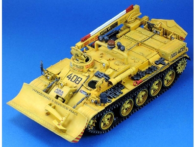 Civilian Zs-55am Conversion Set (For Tamiya T-55a/Incl Decal/Clear Parts) - zdjęcie 1