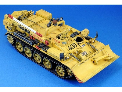 Civilian Zs-55am Conversion Set (For Tamiya T-55a/Incl Decal/Clear Parts) - zdjęcie 2