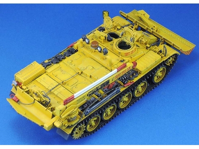 Civilian Zs-55am Conversion Set (For Tamiya T-55a/Incl Decal/Clear Parts) - zdjęcie 3