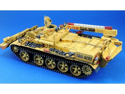 Civilian Zs-55am Conversion Set (For Tamiya T-55a/Incl Decal/Clear Parts) - zdjęcie 5