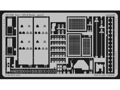  Strv.103 S-Tank 1/35 - Trumpeter - blaszki - zdjęcie 1