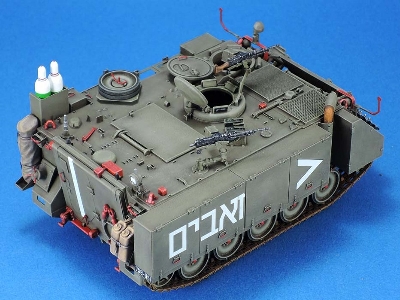 Idf Chata P Late Con Set (For 1/35 M113a2/A3) Incl Decal - zdjęcie 3