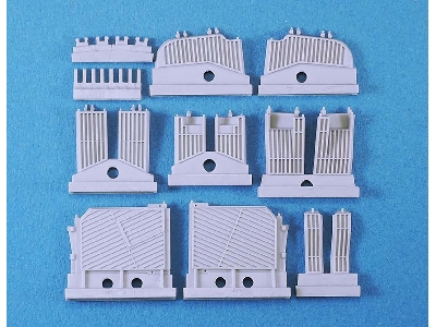 M48/60 Engine Deck Louvers Set (For Dragon) - zdjęcie 1