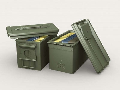 50 Cal Ammo Can Set - Modern - zdjęcie 3