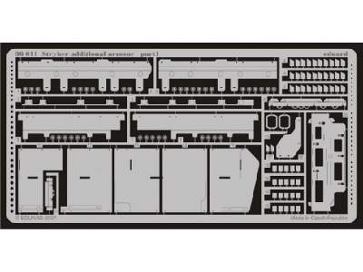  Stryker additional armour 1/35 - Afv Club - blaszki - zdjęcie 1