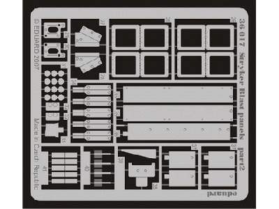  Stryker blast panels 1/35 - Afv Club - blaszki - zdjęcie 3