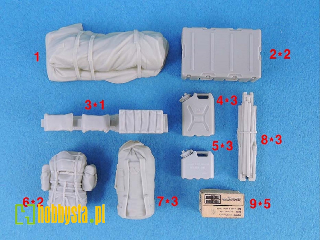 Us Afv Stowage Set S1 (Modern) - zdjęcie 1 Us Afv Stowage Set S1 (Modern) - zdjęcie 1