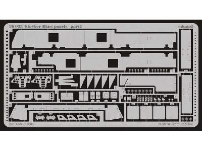  Stryker blast panels 1/35 - Trumpeter - blaszki - zdjęcie 2