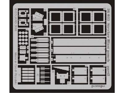  Stryker blast panels 1/35 - Trumpeter - blaszki - zdjęcie 3