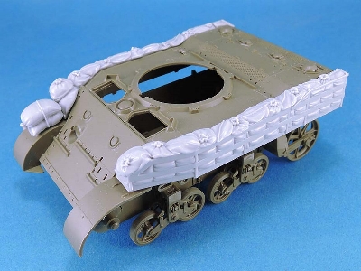 Us Light Tank M5/M8 Tank Side Hull Sandbag Armor Set - zdjęcie 1