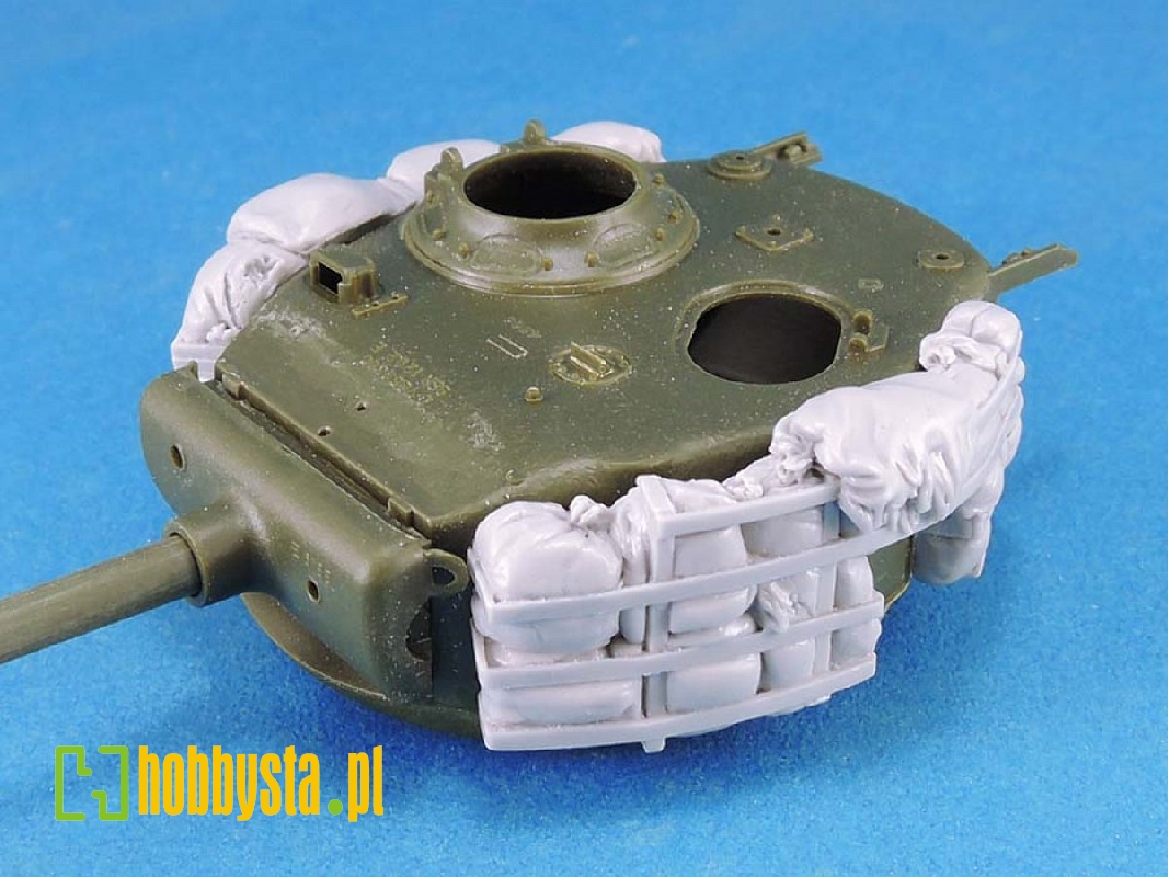 Sherman T23 Turret Sandbag Armor Set - zdjęcie 1