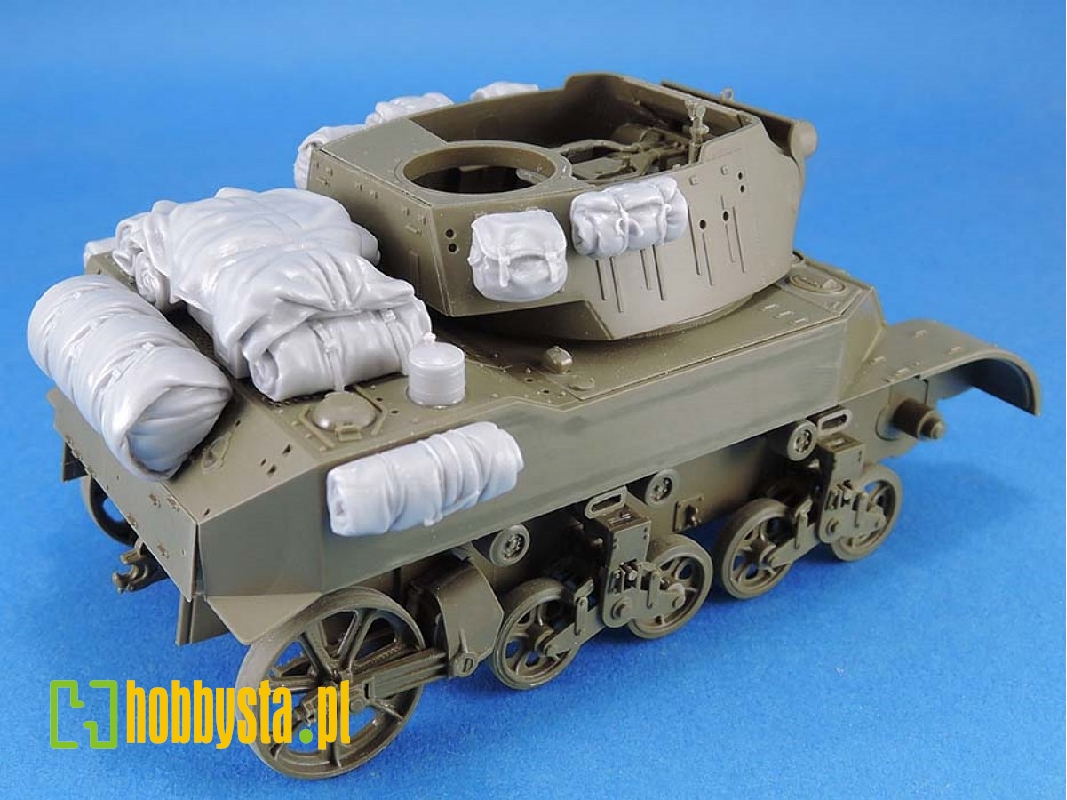Us Ww2 Light Tank Stowage Set - zdjęcie 1 Us Ww2 Light Tank Stowage Set - zdjęcie 1