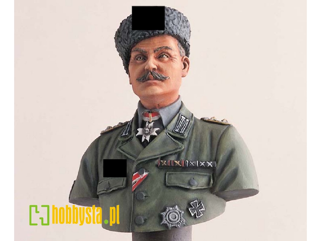 German Cossack Colonel W/Base Bust - zdjęcie 1 German Cossack Colonel W/Base Bust - zdjęcie 1
