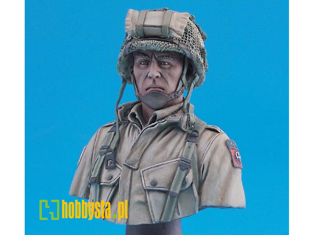 Us 82nd Airborne W/Base Bust - zdjęcie 1