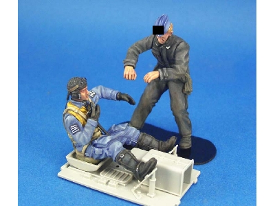 Wwii Luftwaffe Bf-109 Pilot & Mechanic Set - zdjęcie 1