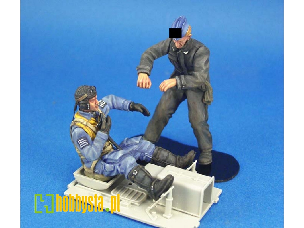 Wwii Luftwaffe Bf-109 Pilot & Mechanic Set - zdjęcie 1