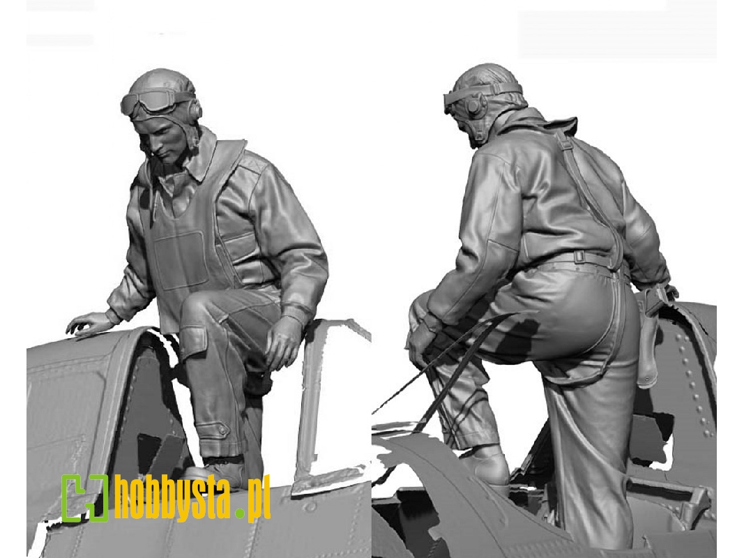 Ww2 Us Navy Pilot Boarding - zdjęcie 1 Ww2 Us Navy Pilot Boarding - zdjęcie 1