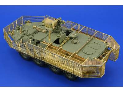  Stryker slat armour 1/35 - Afv Club - blaszki - zdjęcie 7