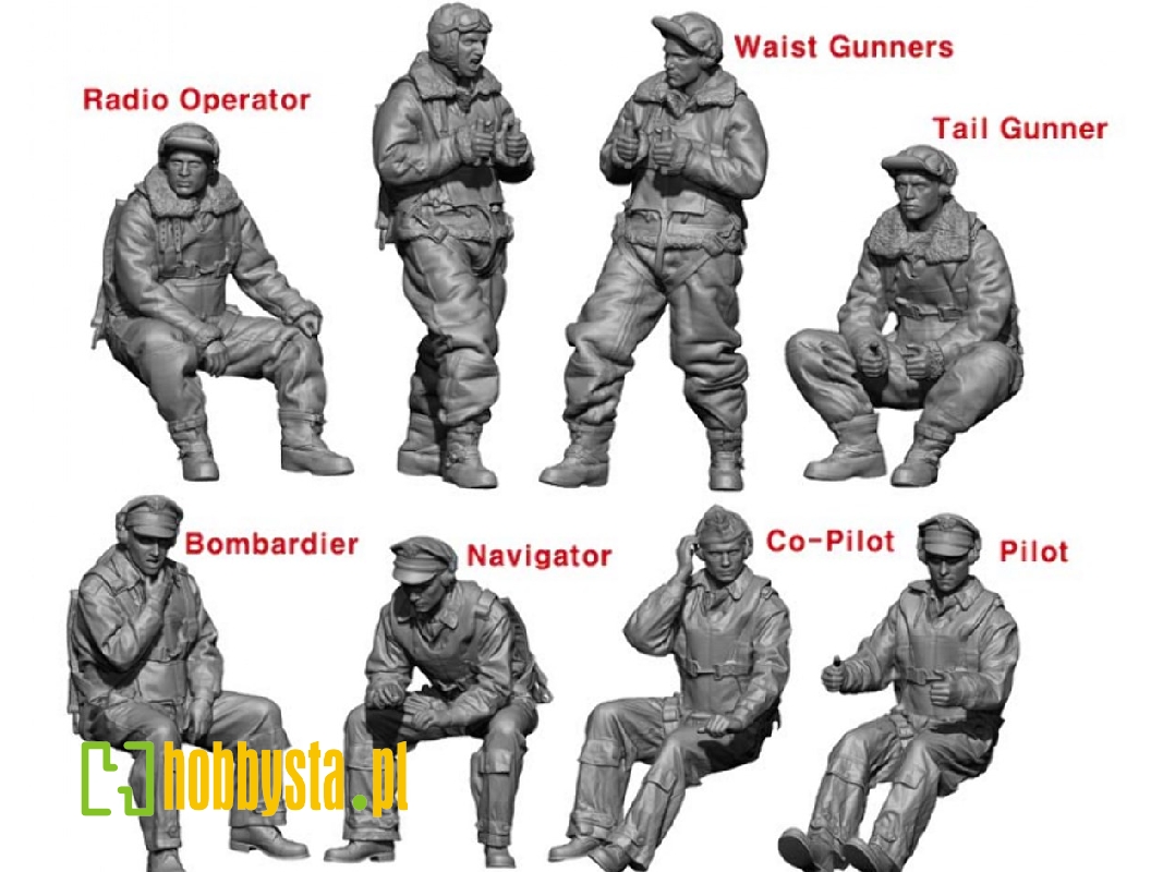 B-17 Crew Set - zdjęcie 1 B-17 Crew Set - zdjęcie 1