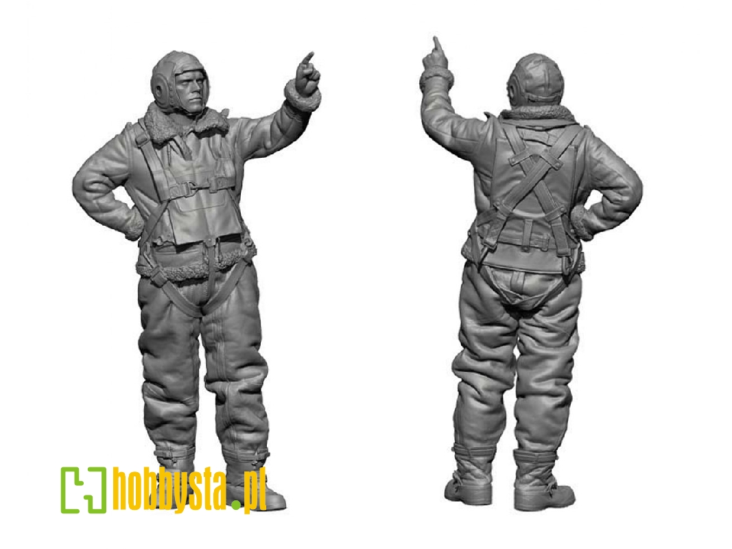Ww2 Us Bomber Crew On The Ground - zdjęcie 1 Ww2 Us Bomber Crew On The Ground - zdjęcie 1