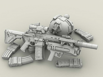 Hk416*xm320 Set (3ea) - zdjęcie 2