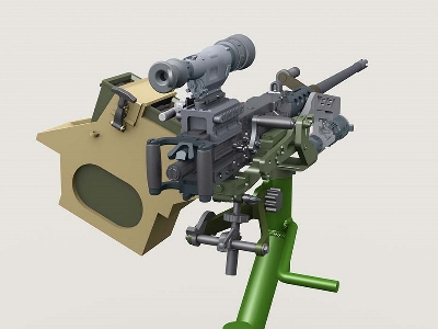 M2a1 Qcb Hmg On Pedestal Mount For Hmmwv And Gun Trucks (Short Version) - zdjęcie 2