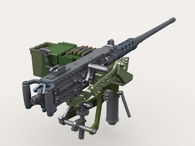 M2 Hmg On Mk.93 Mount W/100rd Ammo Box - zdjęcie 5