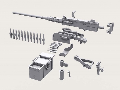 M2 Hmg On Mk.93 Mount W/100rd Ammo Box - zdjęcie 6