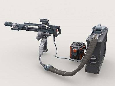 M134d Minigun Basic Set #1 W/4,000rd Ammo Box - zdjęcie 4
