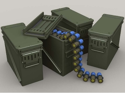 M548 40mm 48 Cart Ammo Can Set - zdjęcie 3