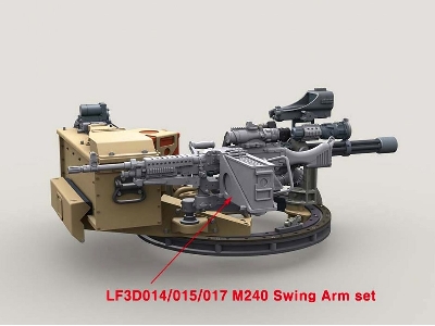M134d Minigun, Multi-mission Compatible (Mmc) System, W/ 3,000rd 3-bay Ammunition Can - zdjęcie 2