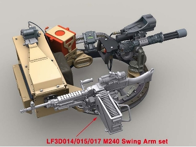 M134d Minigun, Multi-mission Compatible (Mmc) System, W/ 3,000rd 3-bay Ammunition Can - zdjęcie 3