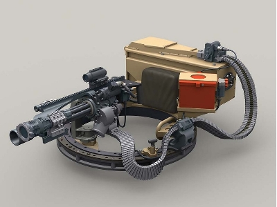 M134d Minigun, Multi-mission Compatible (Mmc) System, W/ 3,000rd 3-bay Ammunition Can - zdjęcie 5