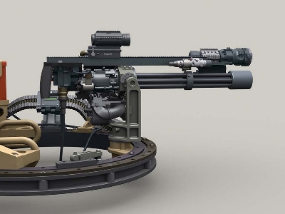 M134d Minigun, Multi-mission Compatible (Mmc) System, W/ 3,000rd 3-bay Ammunition Can - zdjęcie 11