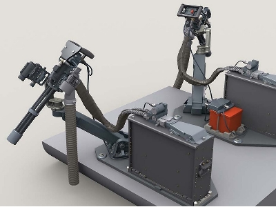 M134d Minigun On Ec725 Gun Mount (Helicopter's Left/Right Door Applications) W/3,000rd Ammo Box - zdjęcie 6