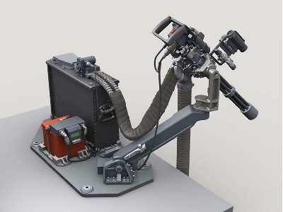 M134d Minigun On Ec725 Gun Mount (Helicopter's Left/Right Door Applications) W/3,000rd Ammo Box - zdjęcie 7