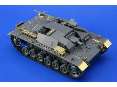  StuG. III Ausf. B exterior 1/35 - Tamiya - blaszki - zdjęcie 12