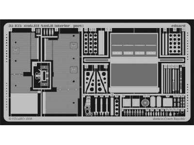 StuG. III  Ausf. B interior 1/35 - Tamiya - blaszki - zdjęcie 1