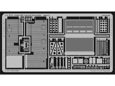 StuG. III  Ausf. B interior 1/35 - Tamiya - blaszki - zdjęcie 2