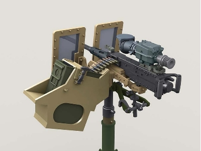 M3d Dragon Hmg On Universal Hg Pedestal Mount W/ Transparent Gun Shield - zdjęcie 5