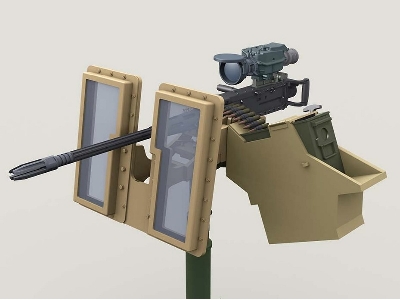 M3d Dragon Hmg On Universal Hg Pedestal Mount W/ Transparent Gun Shield - zdjęcie 6