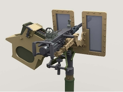 M3d Dragon Hmg On Universal Hg Pedestal Mount W/ Transparent Gun Shield - zdjęcie 10