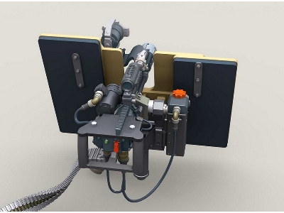 M134d Minigun On Sag Shield Mount W/ 4,000rd Ammo Box - zdjęcie 5