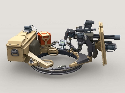 M134d Minigun, Mmc System, Transparent Shield Turret W/3,000rd 3-bay Ammunition Can - zdjęcie 4