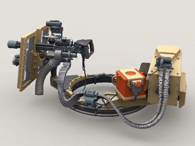 M134d Minigun, Mmc System, Transparent Shield Turret W/3,000rd 3-bay Ammunition Can - zdjęcie 5