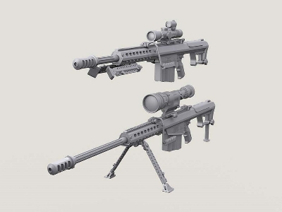 Barrett M107a1 Sniper Rifle Set (Incl' 2 Bodies) - zdjęcie 6