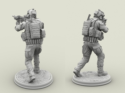 Us Navy Seal Team Operator (3d, W/Hk416*xm320) - zdjęcie 5