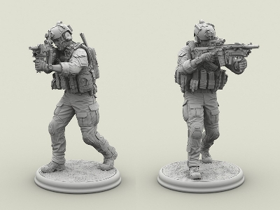 Us Navy Seal Team Operator (3d, W/Hk416*xm320) - zdjęcie 6