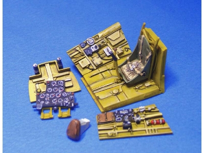 P-36a Cockpit Set (For Academy) - zdjęcie 1